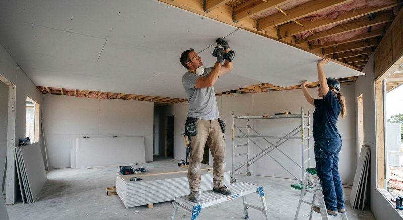 Bedroom Drywall Installation in Alpharetta, GA