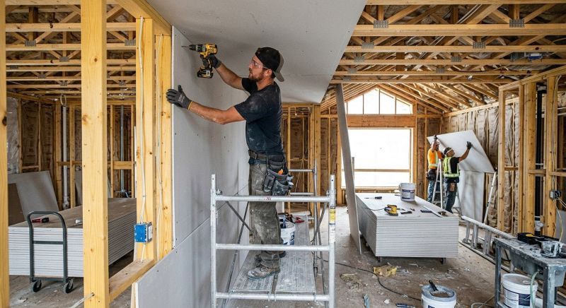 Drywall Construction in Overland Park, KS