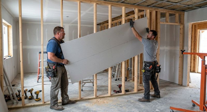 House Drywall Installation in Kansas City, MO