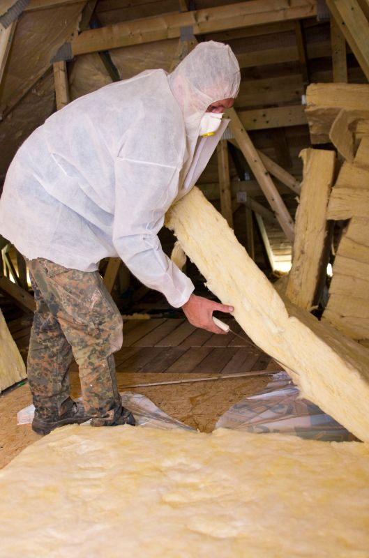 Completed Insulation in Attic