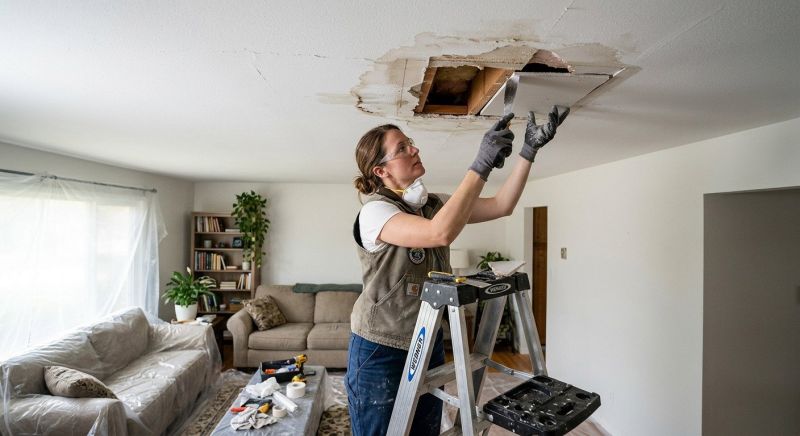 Kitchen Ceiling Repair in Wilmington, NC