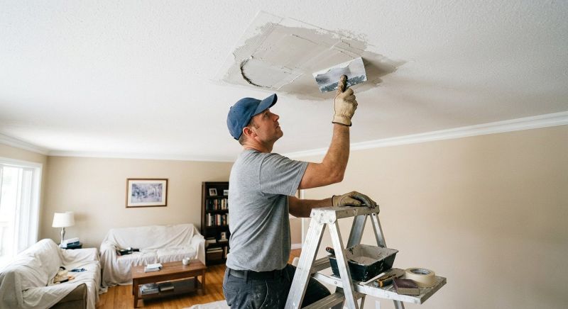 Ceiling Hole Repair in Alpharetta, GA
